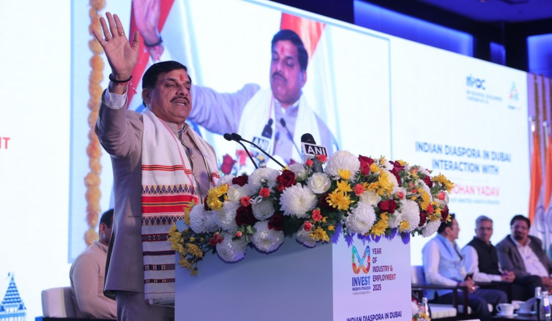Madhya Pradesh Positions Itself as India’s Next Investment Powerhouse: CM Dr. Mohan Yadav Highlights Vision in Dubai