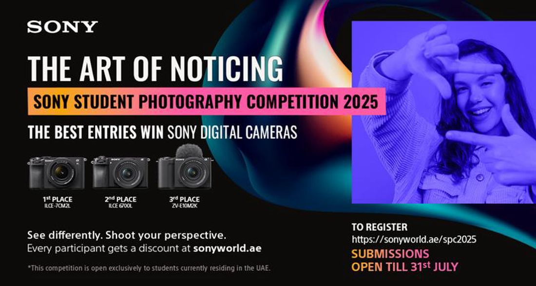 Sony Launches UAE-Wide Student Photography Contest