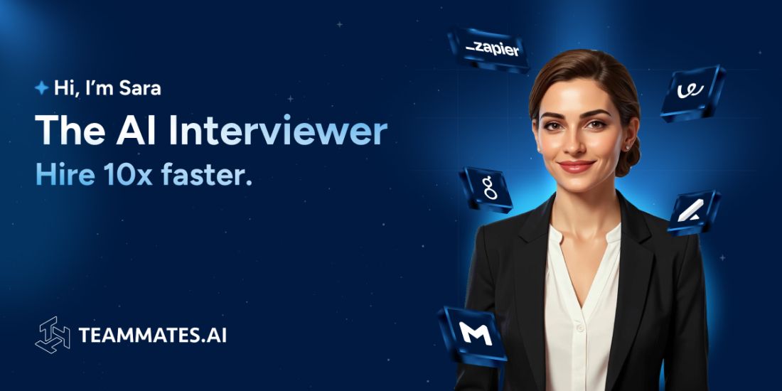Teammates.ai Launches AI Interviewer Sara to Transform Hiring
