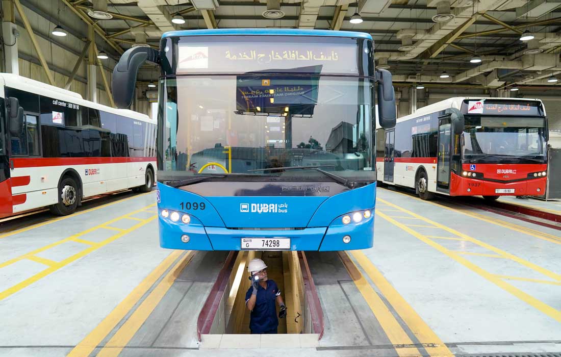Dubai upgrades 22 public bus stations
