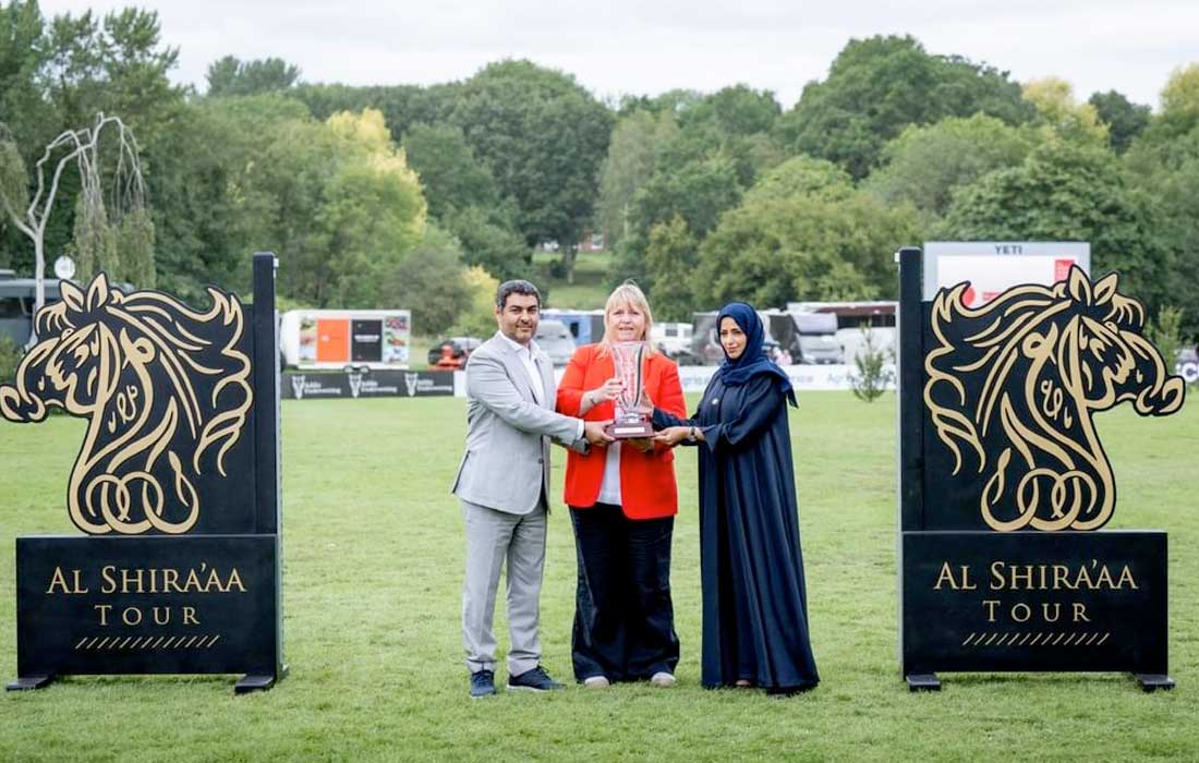 Sheikha Fatima showjumping honour UK