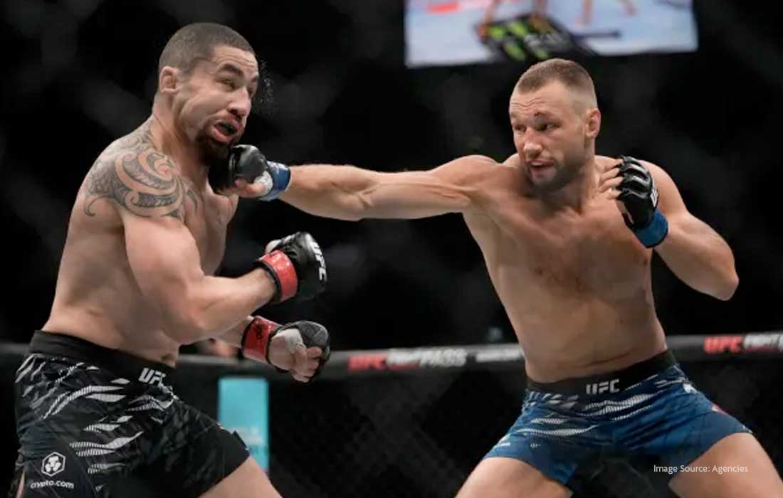 UFC Abu Dhabi fight sees De Ridder win