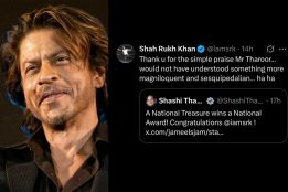 Shah Rukh Khan’s hilarious responses after National Award win go viral