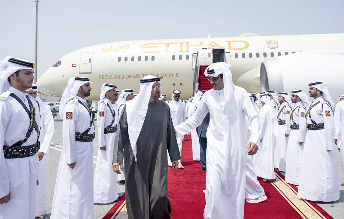 UAE President Doha visit strengthens Qatar ties