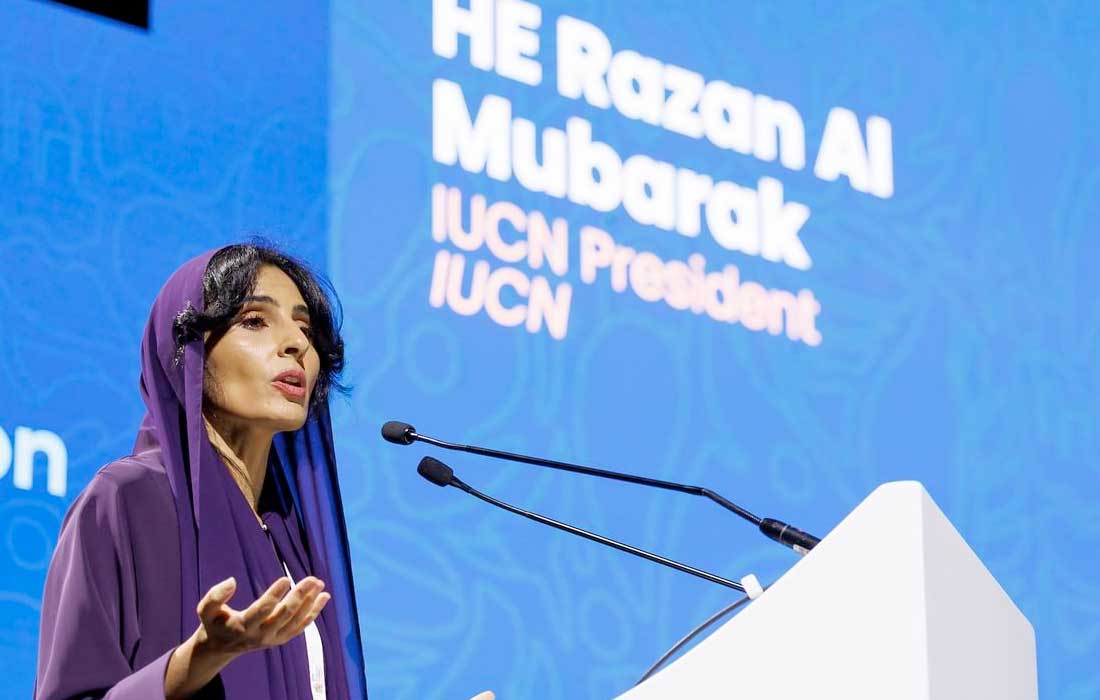 Razan Al Mubarak re-elected IUCN President