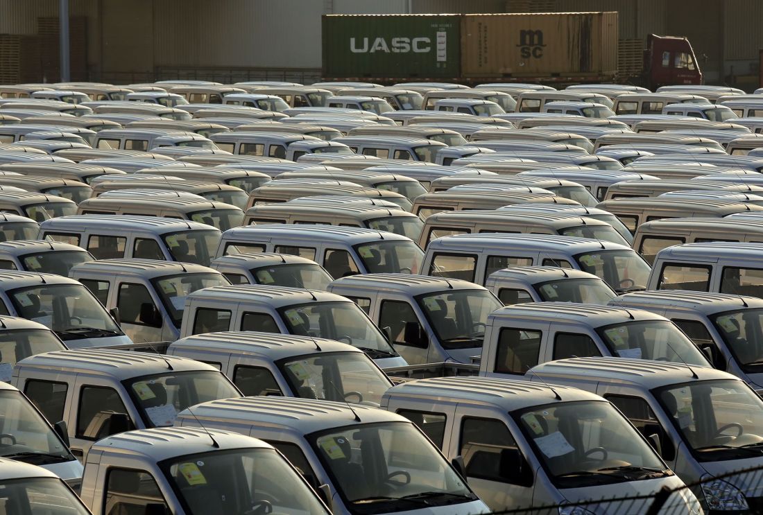 China's auto exports surge 15.7% with record rise in NEV shipments