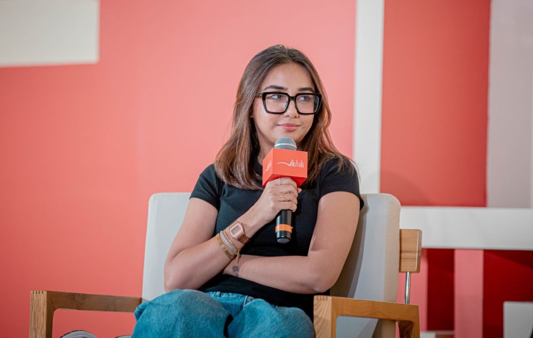At Sharjah Book Fair 2025, Prajakta Koli urged youth to separate real love from fictional romance and avoid toxic expectations.