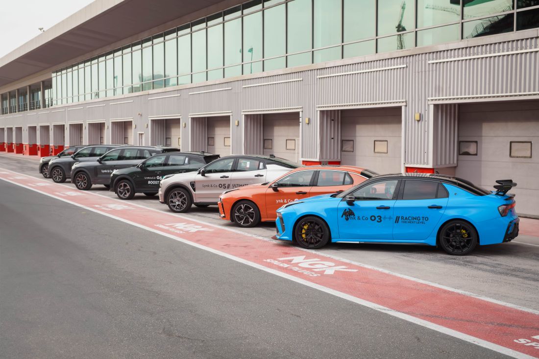 Lynk & Co UAE launch blends lifestyle and racing at Dubai Autodrome
