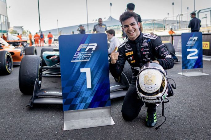 Driver Rashid Ra Rashid Al Dhaheri win at Yas Marina