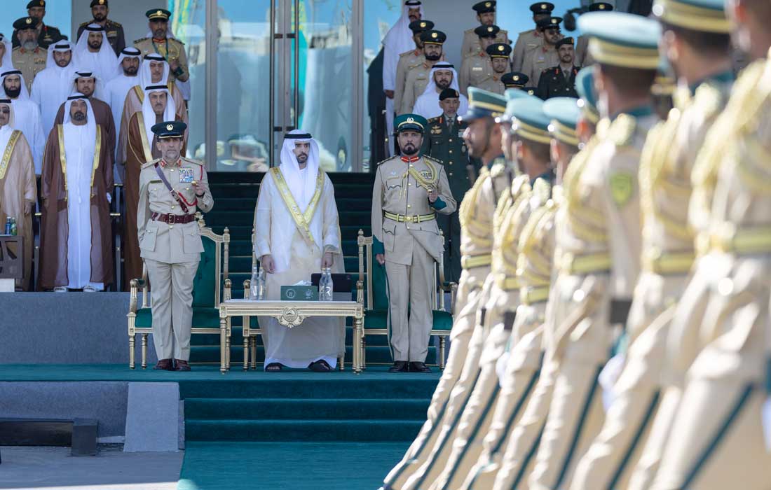 Dubai Police Academy graduation attended by Sheikh Hamdan
