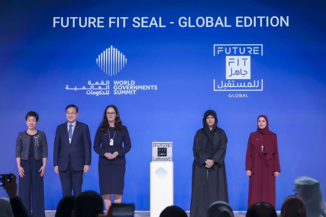 Latifa bint Mohammed awards Future Fit Seal to 3 global projects
