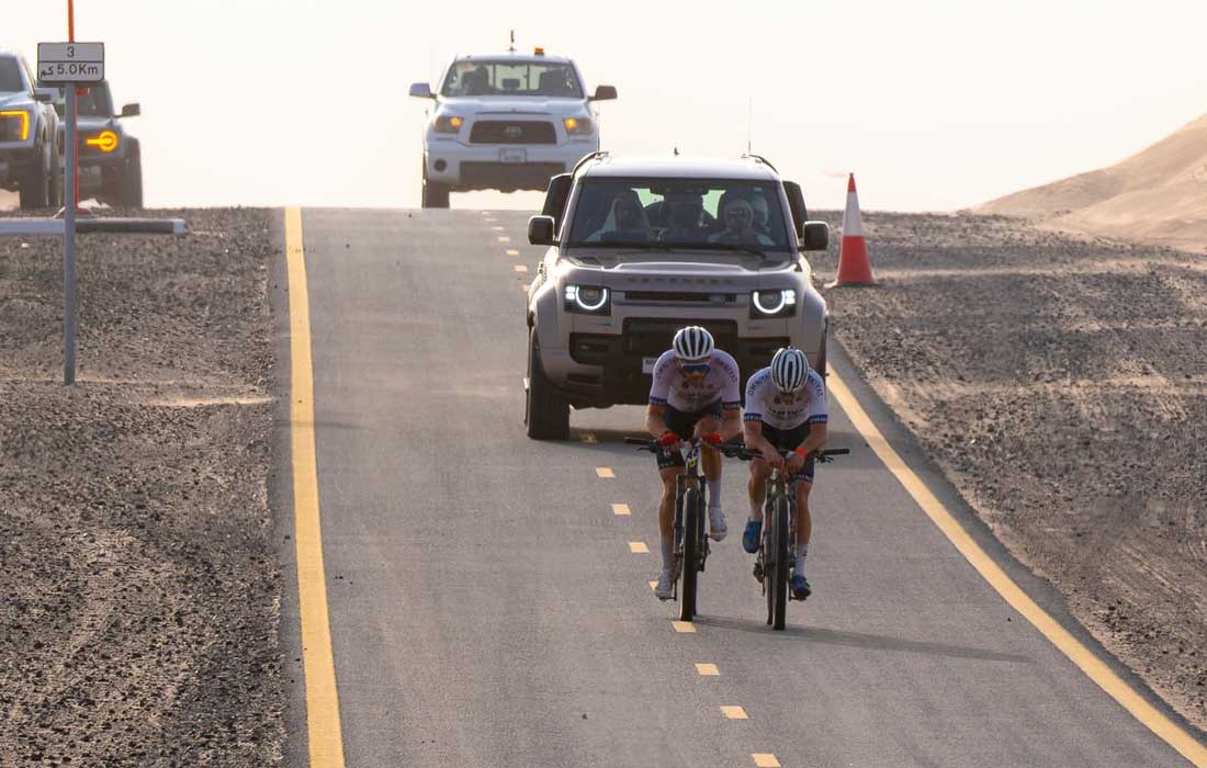 Al Salam Cycling Championship finale in Dubai
