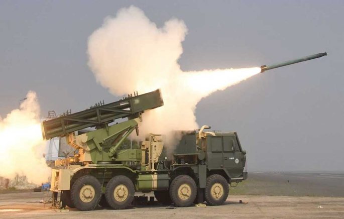 India showcases Pinaka rocket system with major cost advantage