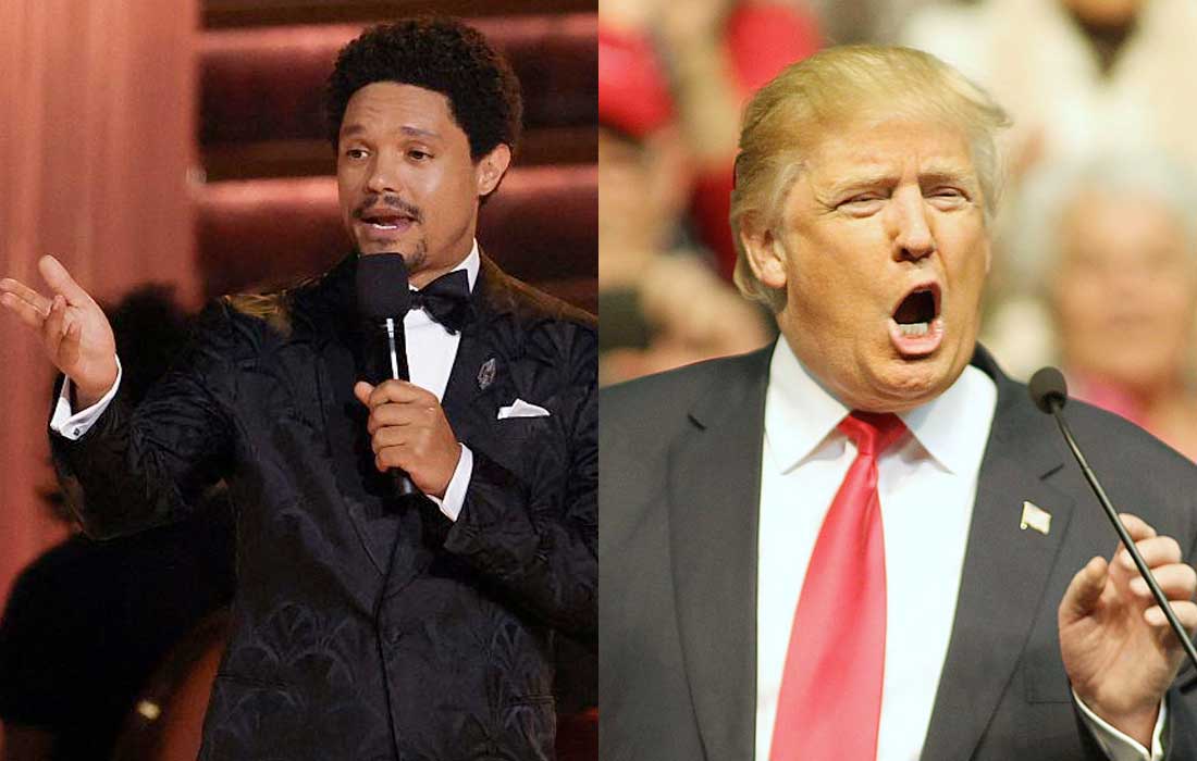 Trump Grammys Trevor Noah clash