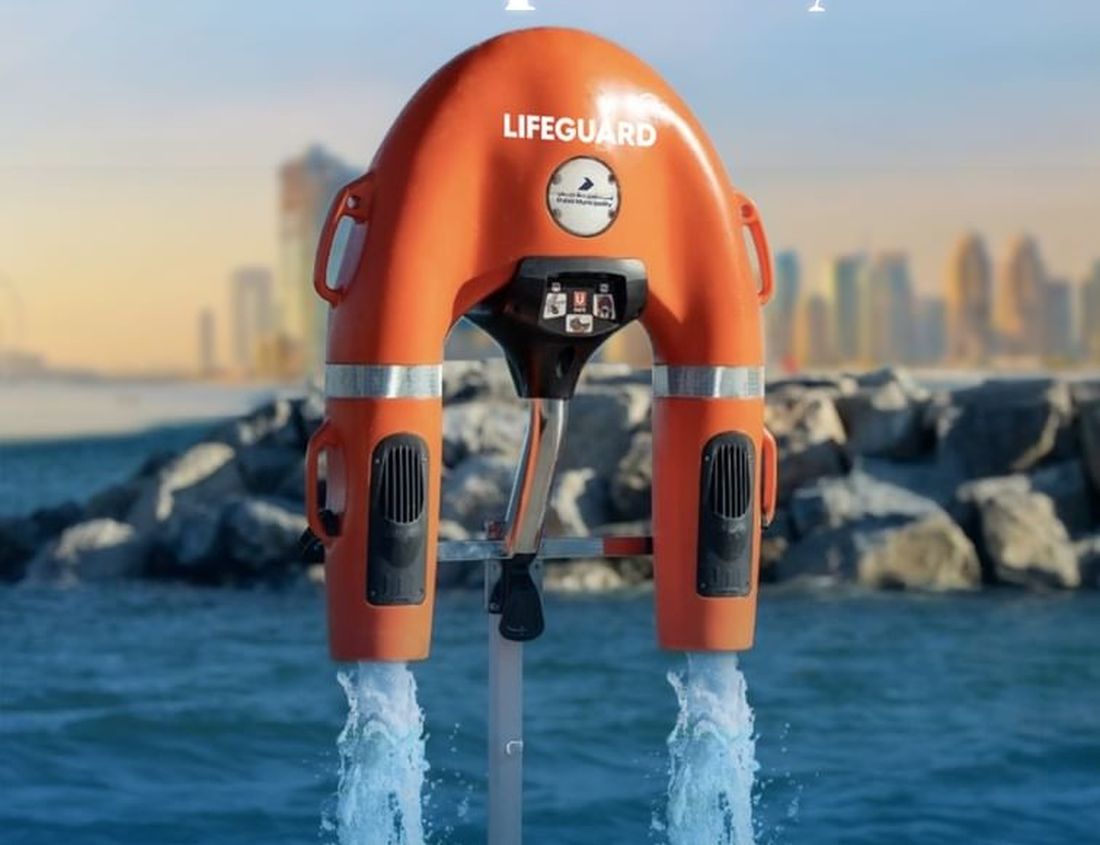 Dubai Municipality deploys AI beach safety system with rescue robots and drones