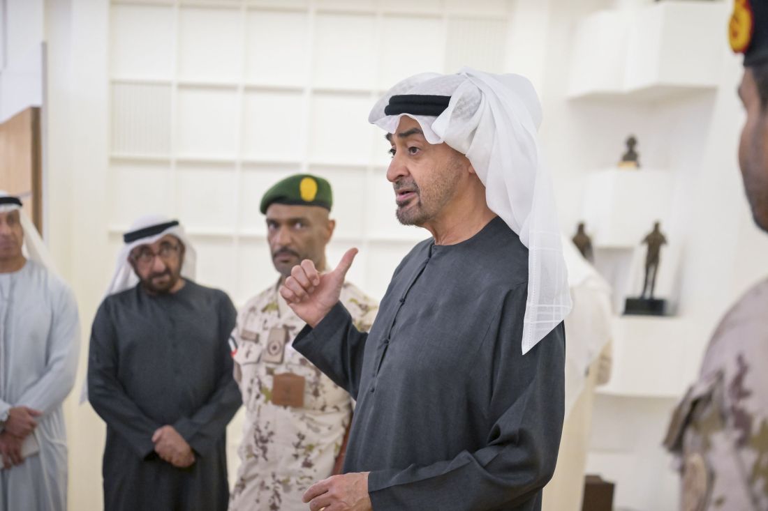 UAE President reviews military readiness during visit to Ministry of Defence