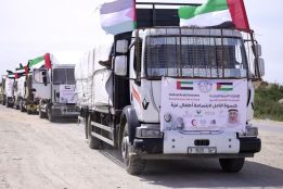 UAE Launches New Humanitarian Air Bridge, Sends 260 Tonnes of Food Aid to Gaza