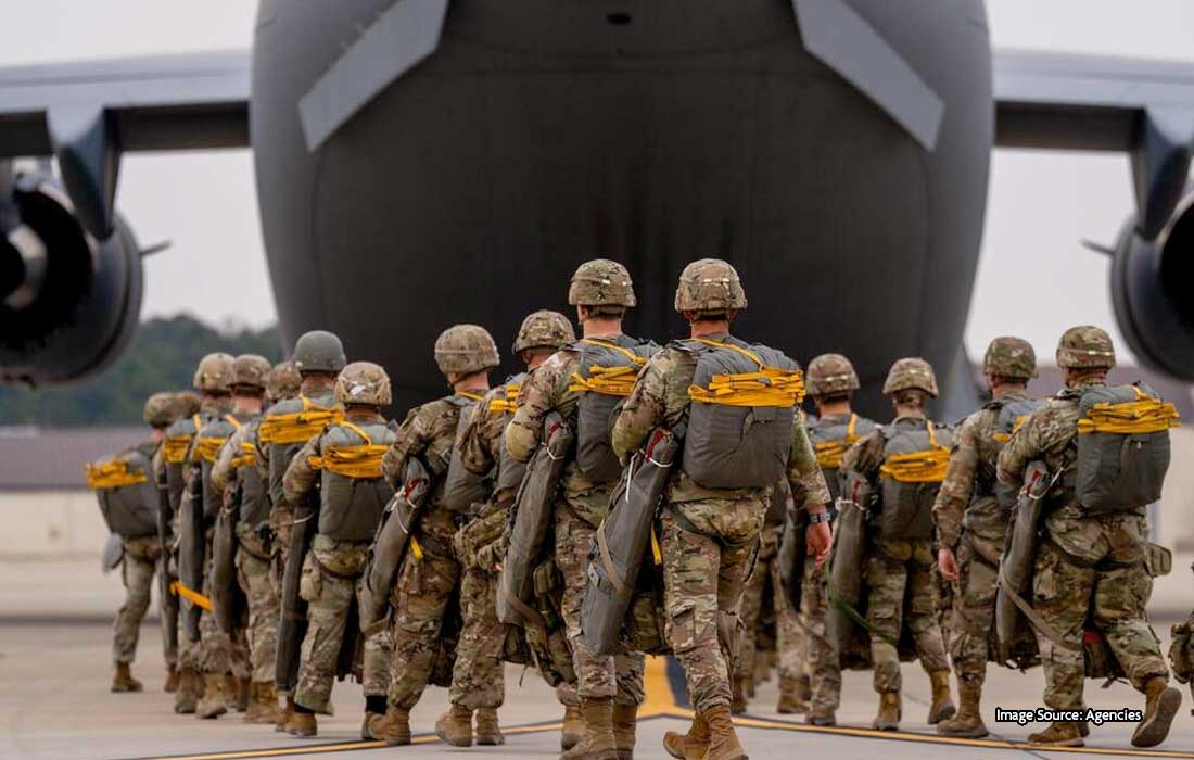 Pentagon US troops Middle East deployment of 10,000 under consideration