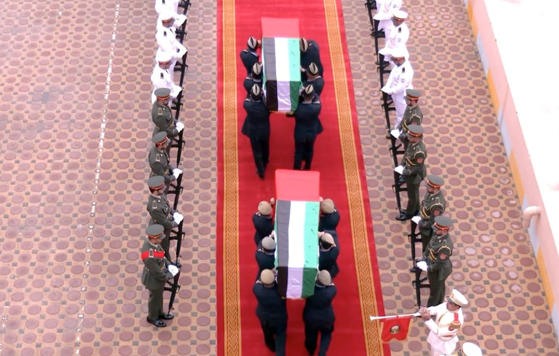 Ministry of Defence holds military funeral for UAE martyrs