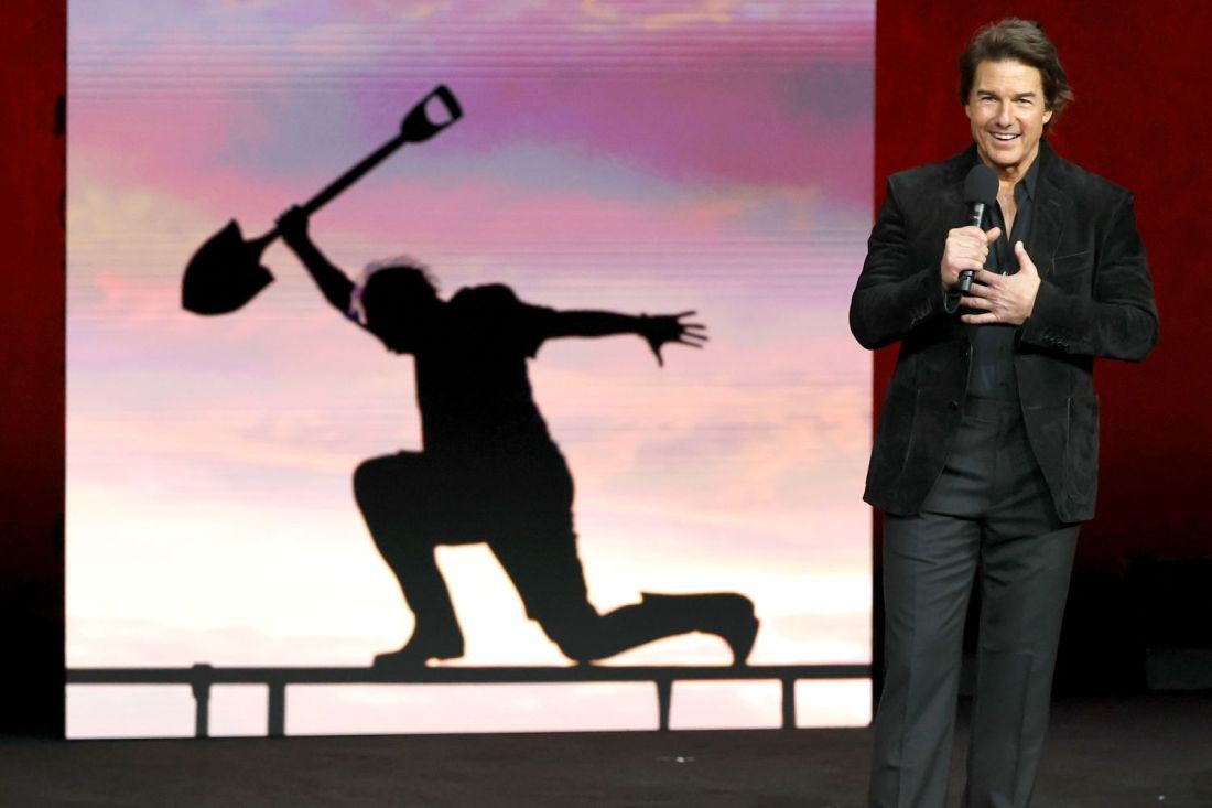 Tom Cruise reveals Digger film at CinemaCon first look event