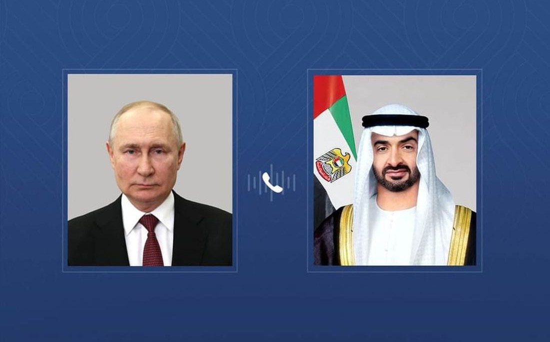 UAE President receives call from Russian President