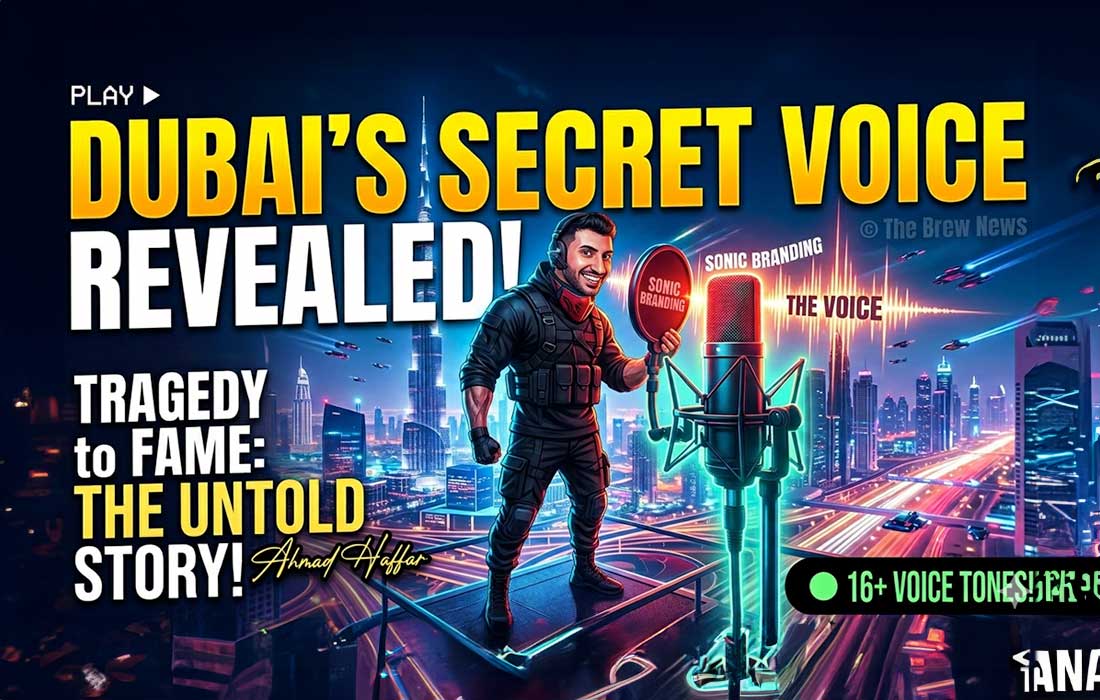 Dubai’s Secret Voice: You’ve heard him everywhere in Dubai… but who is he?