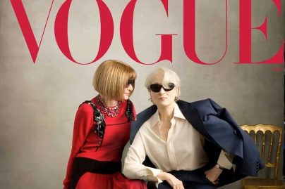 Anna Wintour appears on Vogue cover for first time with Meryl Streep