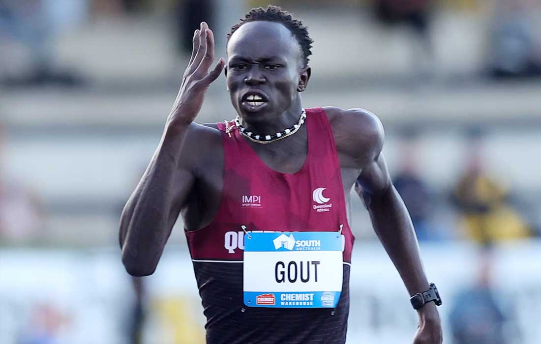 Teen sprinter Gout Gout breaks record with stunning 19.67 run
