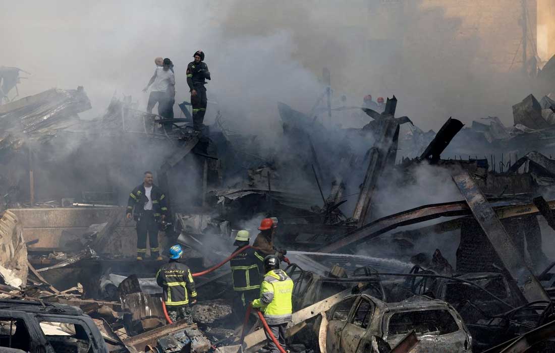 Lebanon death toll rises to 303 after latest Israeli air raids