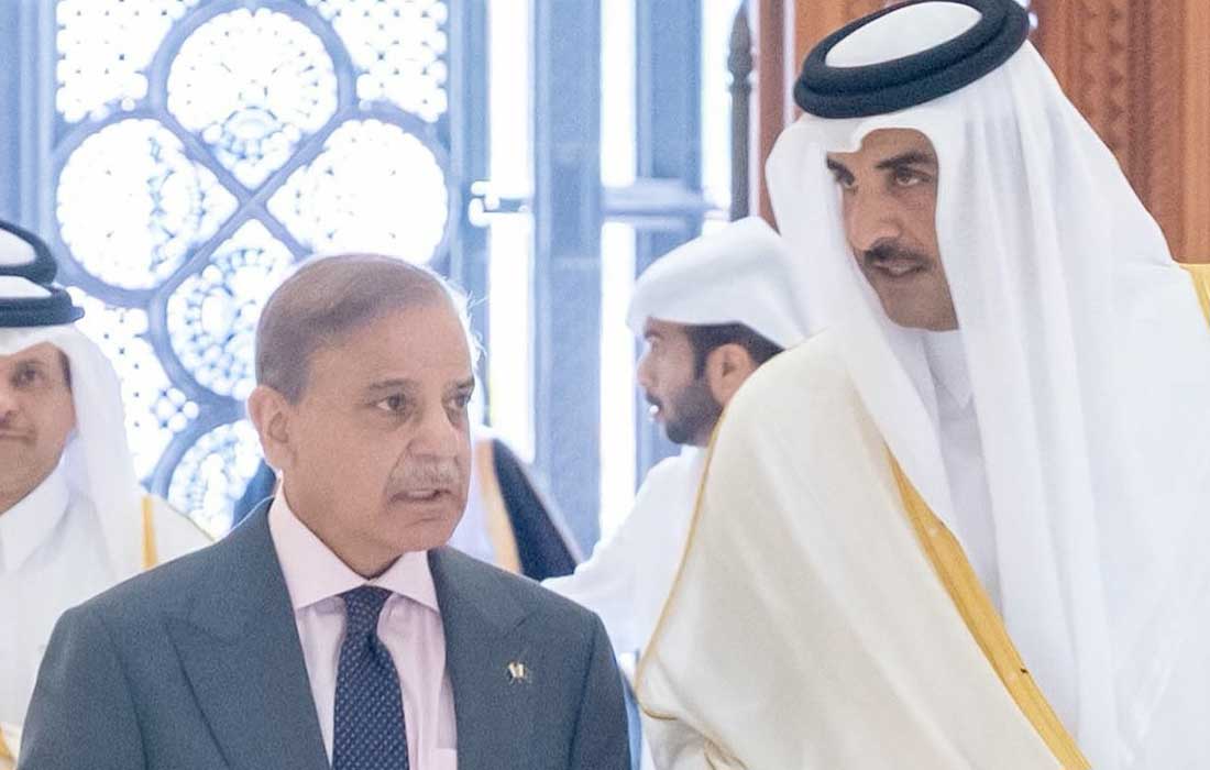 Emir of Qatar discusses regional ceasefire with Pakistan Prime Minister