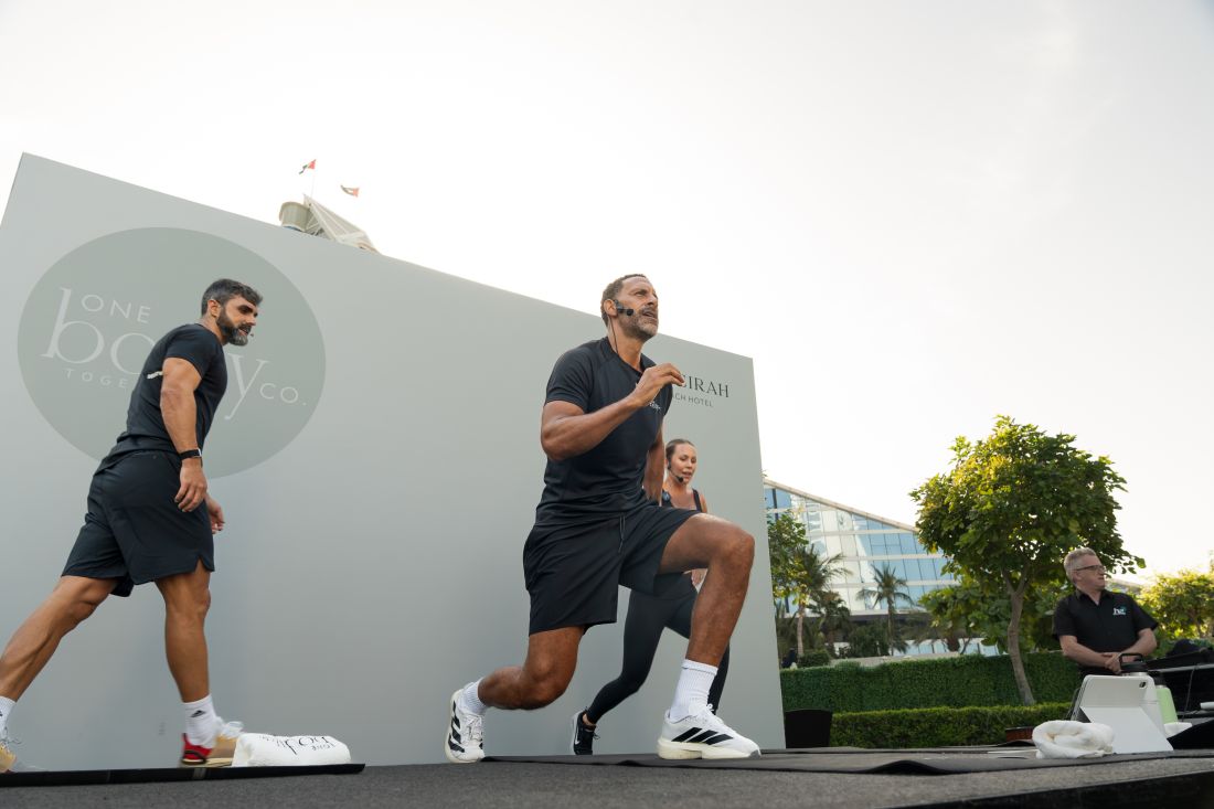 Former football star Rio Ferdinand launches One Body wellness initiative for Dubai residents