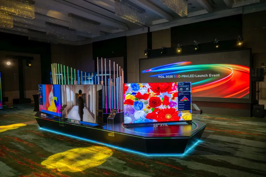 TCL unveils 2026 SQD-Mini LED TV lineup in the UAE