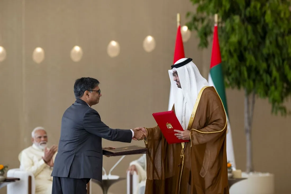 UAE and India sign major agreements during Modi Abu Dhabi visit