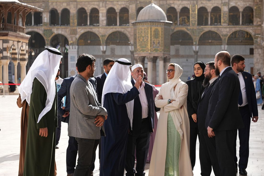 UAE supports the historic Umayyad Mosque restoration, reviving centuries of Islamic heritage in Damascus
