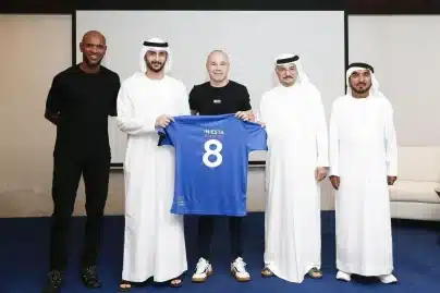 Andres Iniesta launches football academy to nurture Dubai talent