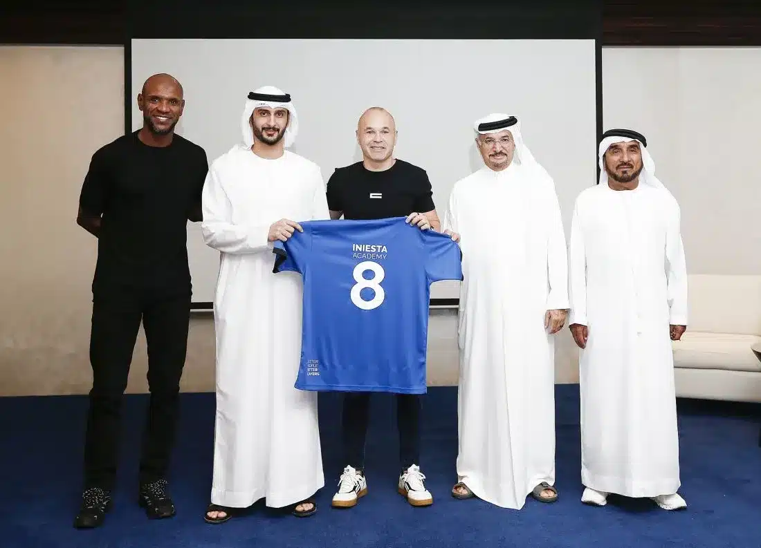 Andres Iniesta launches football academy to nurture Dubai talent