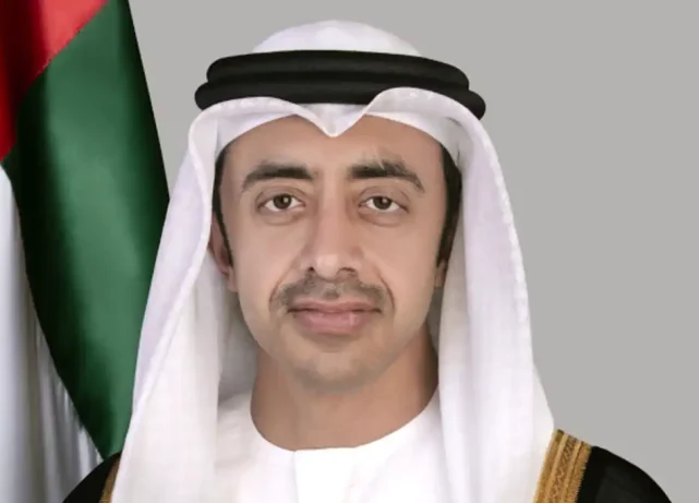 Abdullah bin Zayed receives phone call from Iranian Foreign Minister