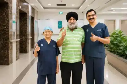 Aster Hospital Dubai completed a rare five-vessel heart bypass successfully