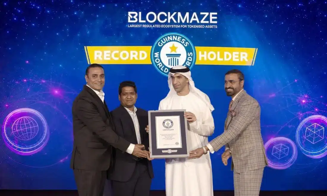 Blockmaze’s Guinness World Records title boost UAE blockchain ambitions