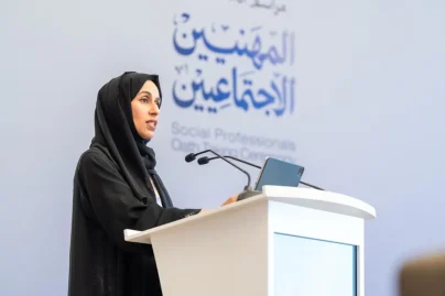 How is Dubai strengthening social services with 1,144 licensed professionals?