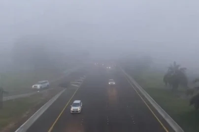 Dense fog forces lower speed limits on key Abu Dhabi roads