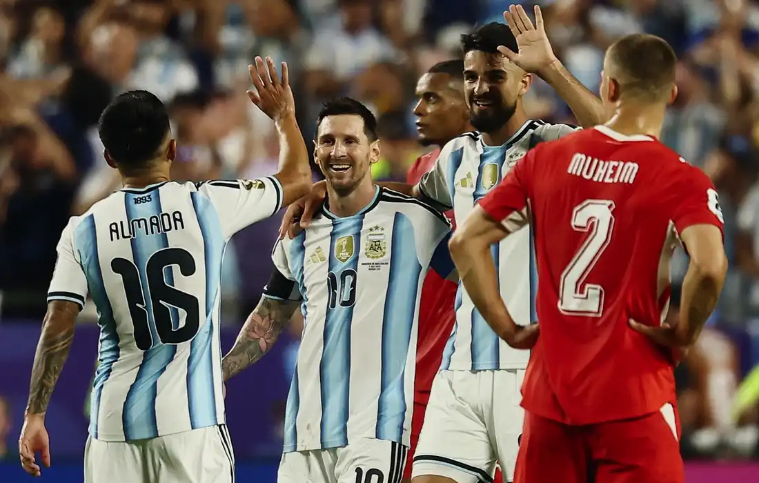 Argentina beat Switzerland after extra-time thriller