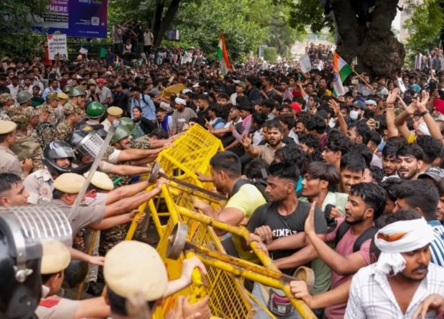 India youth protest movement enters government talks