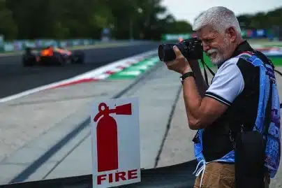 He wasn’t just an F1 track photographer. He was the Czech President!