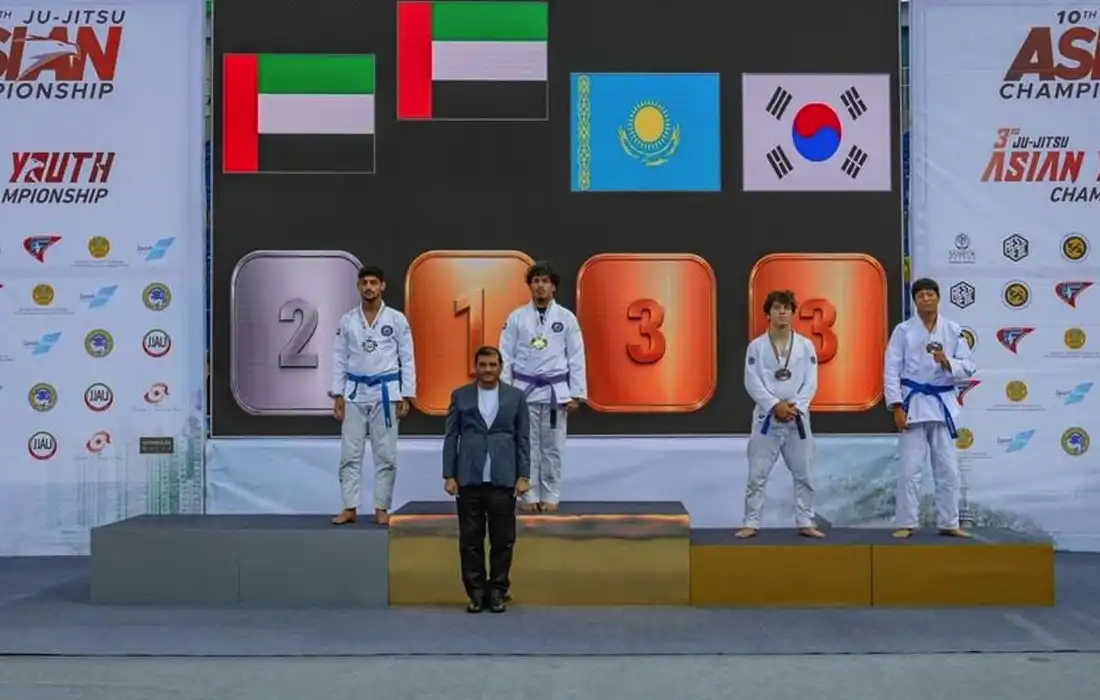 UAE Jiu-Jitsu team wins 12 medals