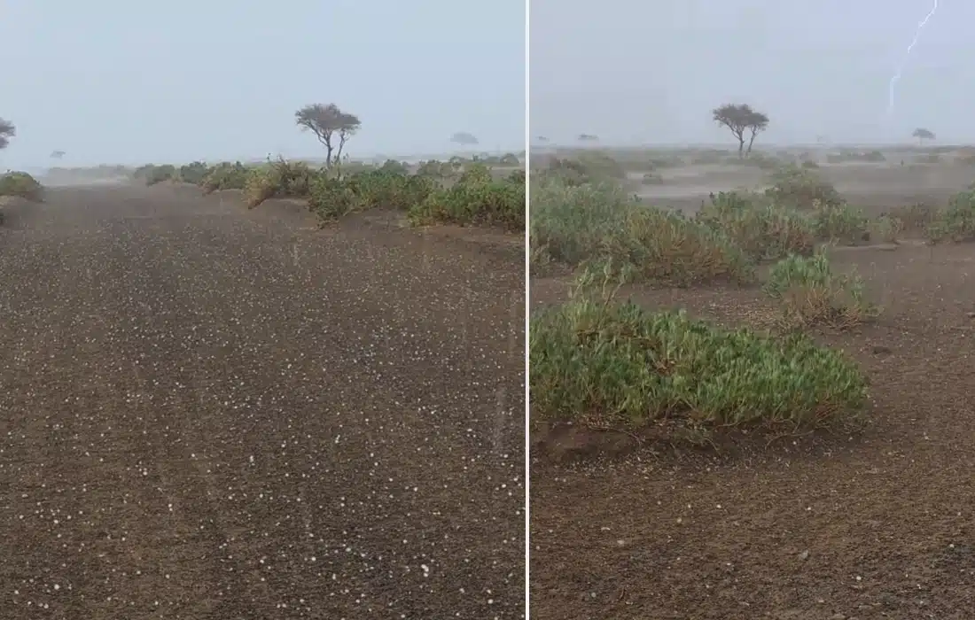 UAE rain brings hail to eastern region