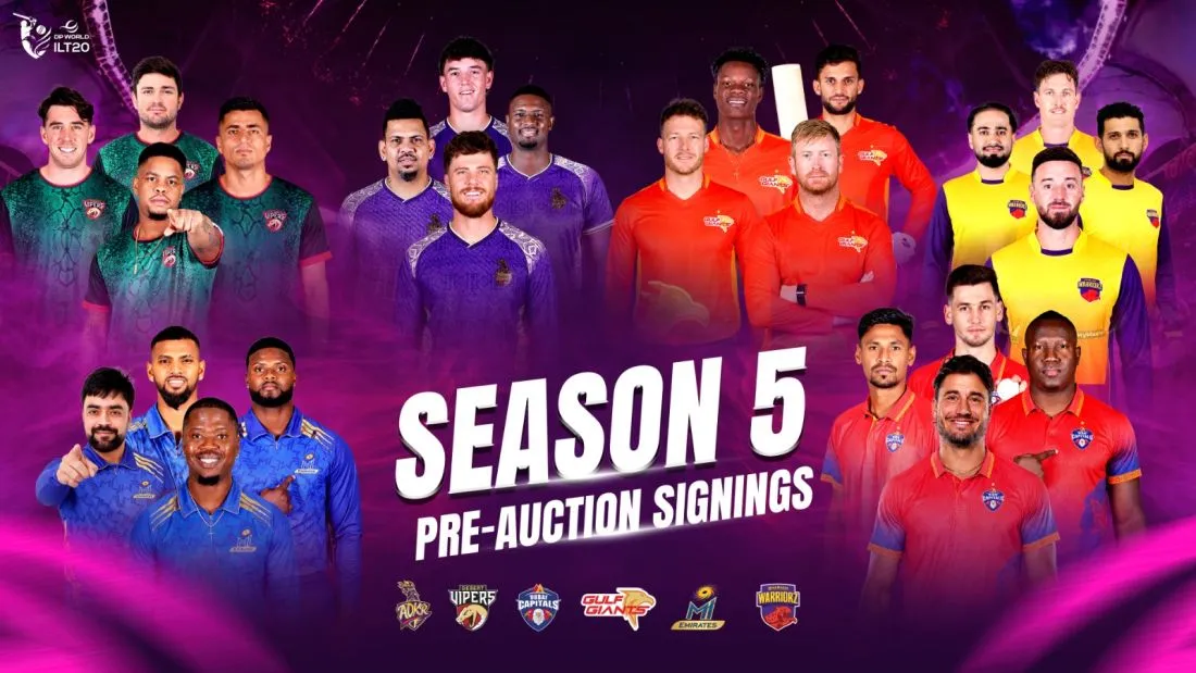 ILT20 Season 5 signings bring T20 superstars