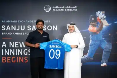 Sanju Samson brand ambassador role boosts Al Ansari Exchange visibility