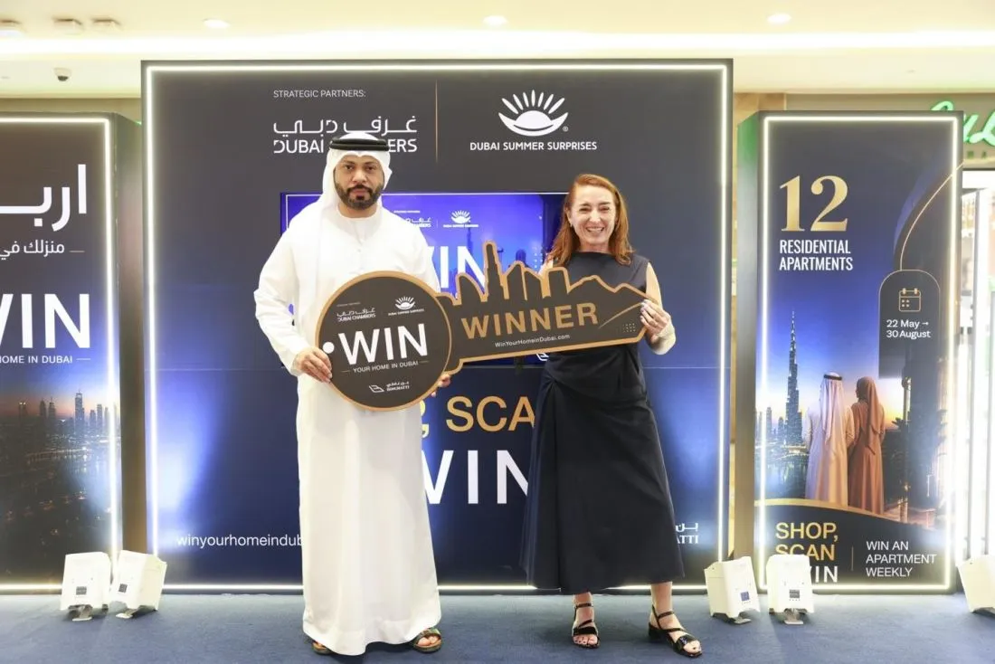 British expat Grace Agnew became the 10th Dubai apartment winner