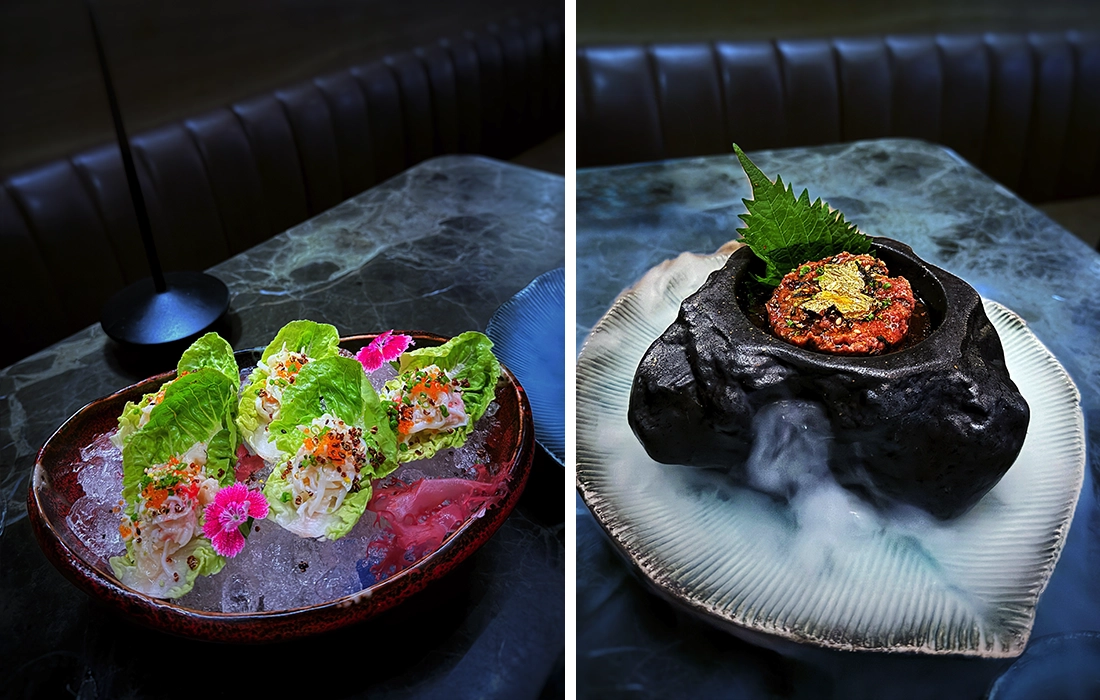 Amelia Dubai menu delivers flavour and theatre